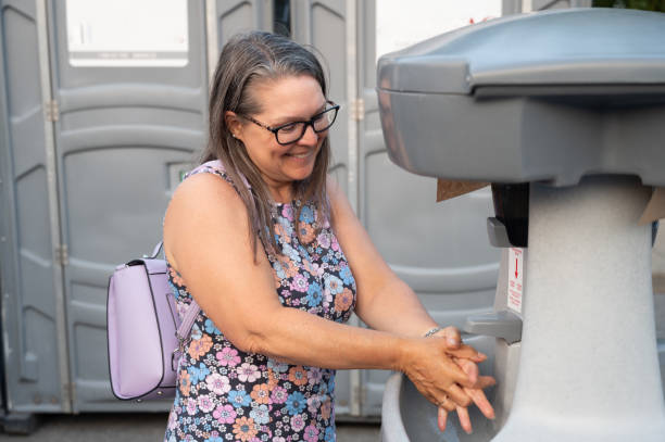 Best Portable restroom trailer rental  in Beach, ND